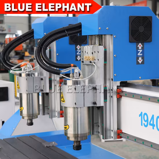 Router CNC per legno 3D multimandrino 1940 con router CNC a doppia testa ad alta velocità