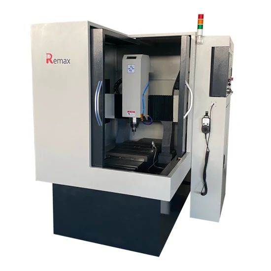 Fresatrice CNC Remax 4050 4040 6060 per il taglio e l'incisione dell'acciaio per la realizzazione di stampi in metallo, fresatrice CNC